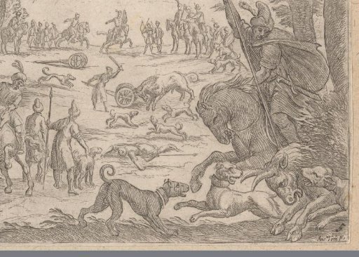 Hunt on wild bulls