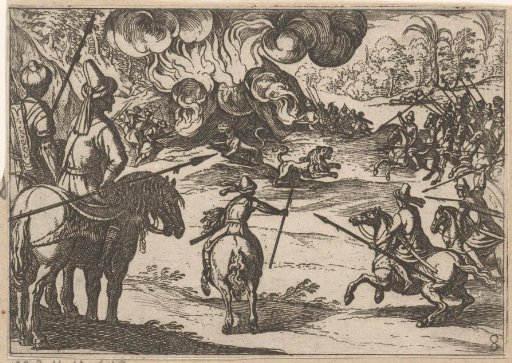 Hunting of lions