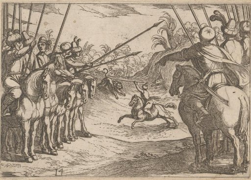 Hunting of lions