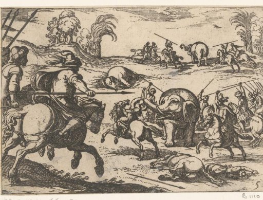 Hunt on elephants