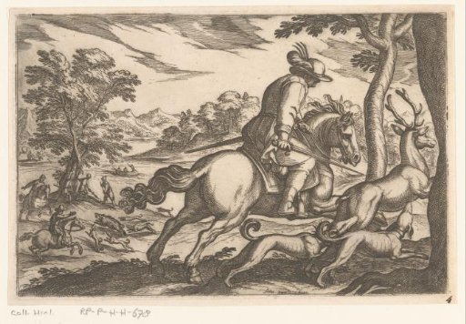 Hunting of a stag