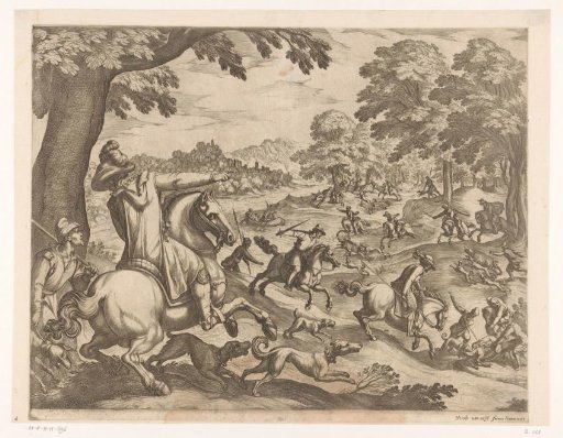 Hunt for stags and boars