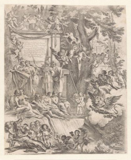 Allegory on the appointment of Marcantonio Franciotti as bishop of Lucca