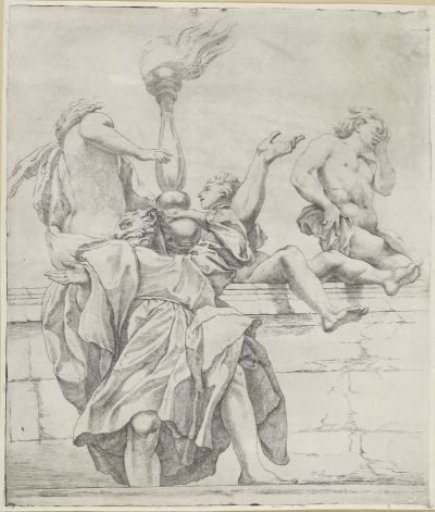 Apostle and Three Angels