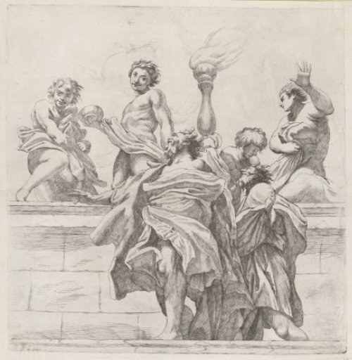 Two Apostles and Four Angels