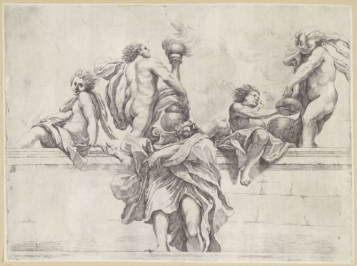 Apostle and Four Angels