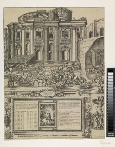 The Erecting of the Obelisk on St. Peter's Square