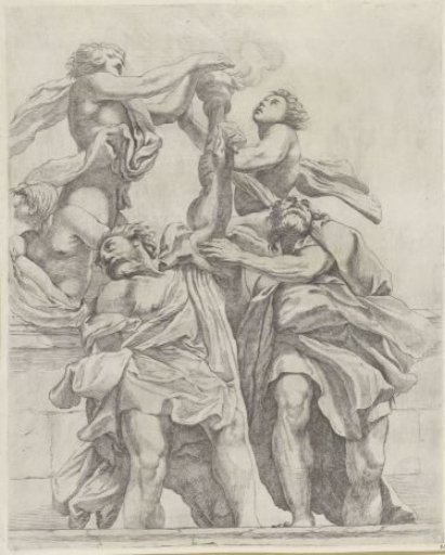 Two Apostles and Three Angels