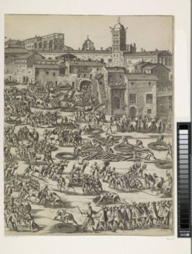 The Erecting of the Obelisk on St. Peter's Square