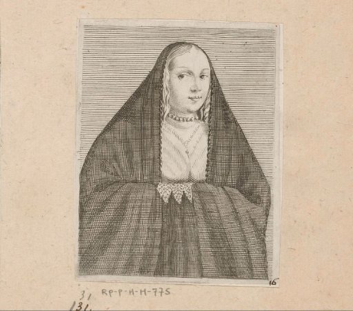 Woman with a Dark Veil