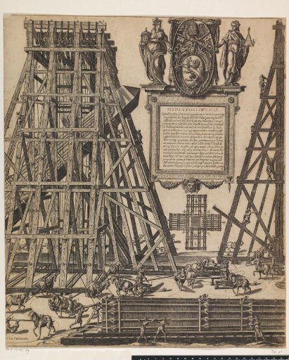 The Erecting of the Obelisk on St. Peter's Square