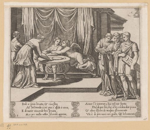 Cupid and Psyche in Bed