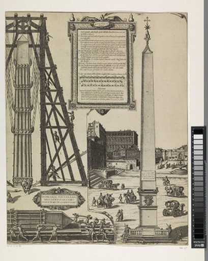 The Erecting of the Obelisk on St. Peter's Square