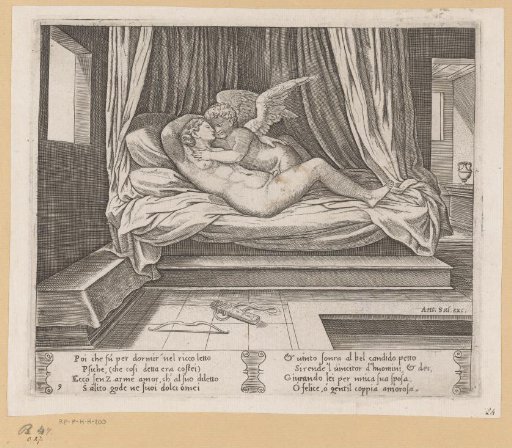 Cupid and Psyche as Lovers