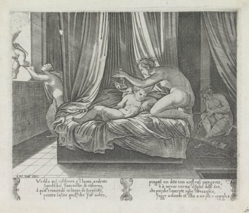 Psyche and the Sleeping Cupid