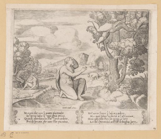 Cupid Flees from Psyche
