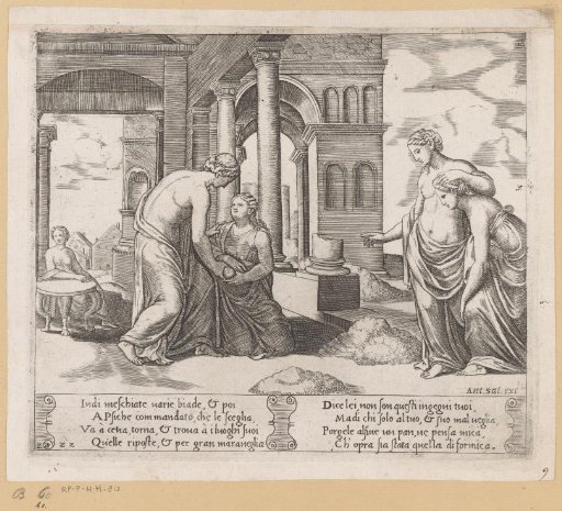 Venus Orders Psyche to Sort Grain