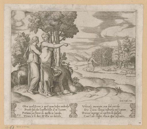 Psyche Collects Golden Wool