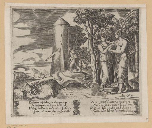 Psyche on the Way to the Underworld
