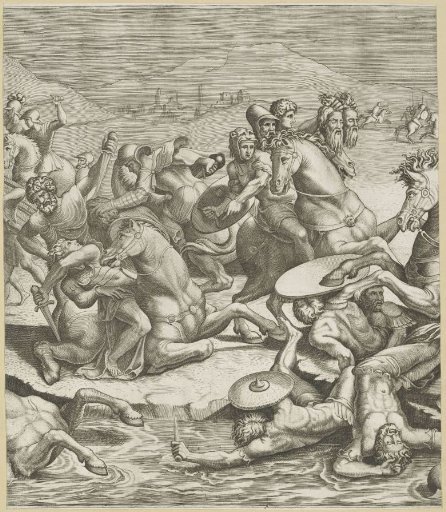 Battle at the Milvian Bridge (Left Middle Sheet)