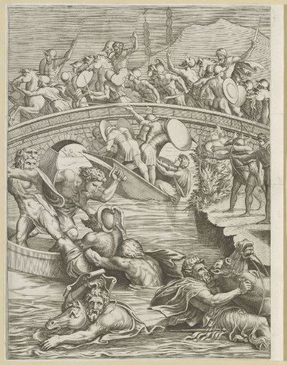 Battle at the Milvian Bridge (Left Sheet)