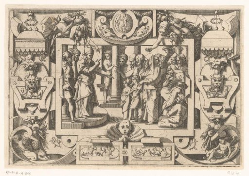 Phrixus and Helle, Accused of Ion's Crime, Appear Before the Oracle