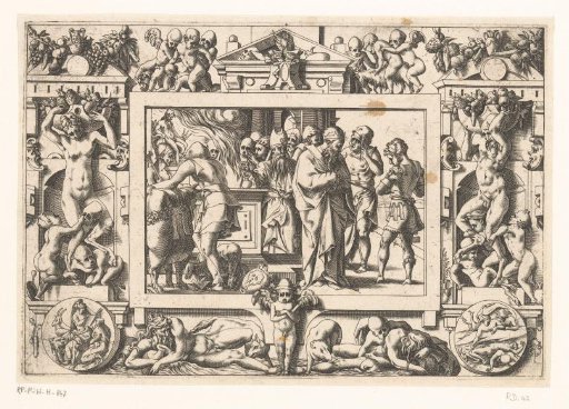 Phrixus is Received by King Aietes