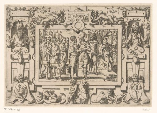 Aietes and Medea Receive the Argonauts in Colchis