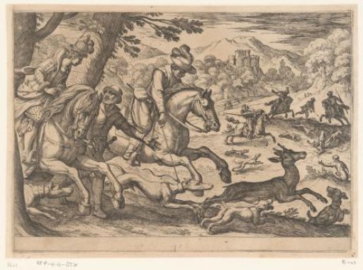 Hunting of stags