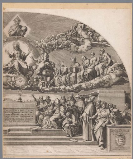 Dispute over the Holy Sacrament (Right Part)