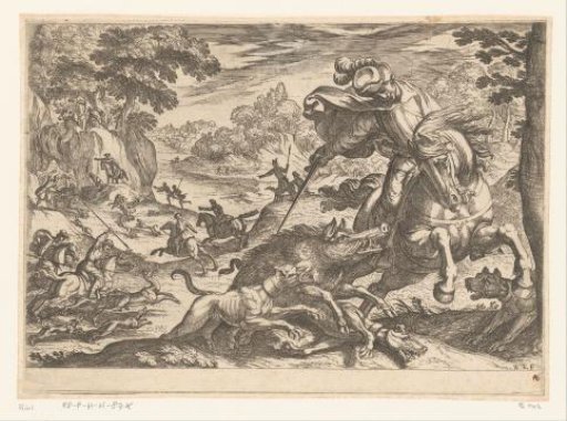 Hunting of wild boars