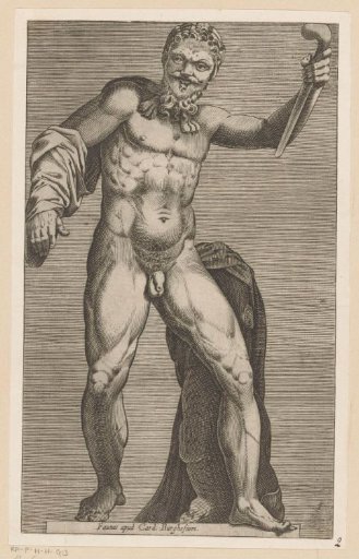 Sculpture of a Naked Faun
