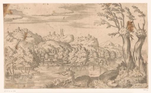 Landscape with a Hunter at a Fen