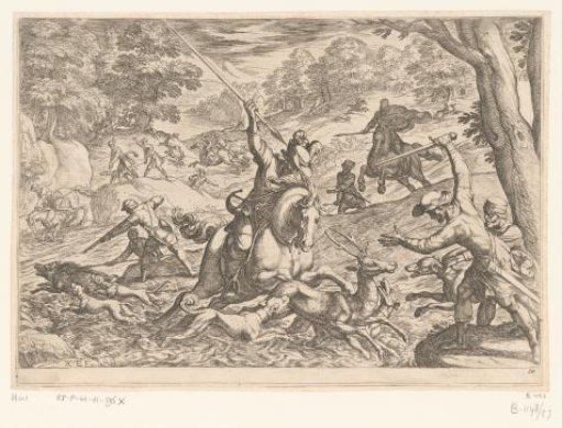 Hunt for stags and boars