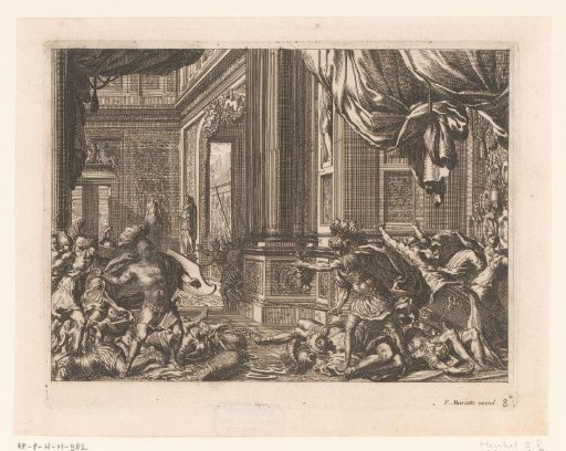 Phineus Interrupts the Wedding of Perseus and Andromeda