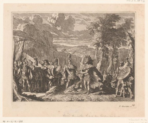 Ajax and Odysseus Quarrel over the Arms of Achilles