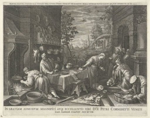 Christ in the House of Martha and Mary