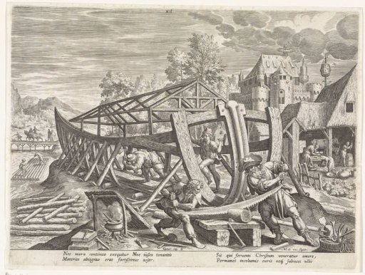 Construction of Noah's ark