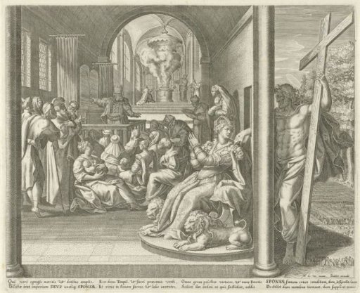 Christ Touching His Bride