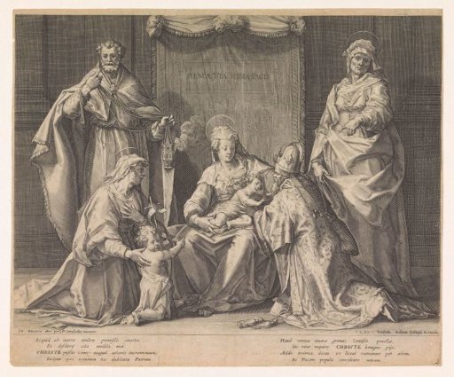 Holy Family with Zacharias, Elizabeth and John the Baptist