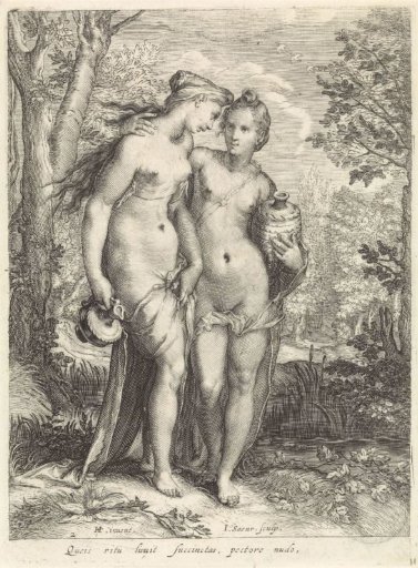 Two of Diana's Nymphs with Water Jugs