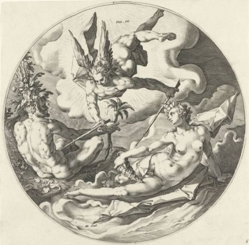 Third Day of Creation: Separation of Land and Water