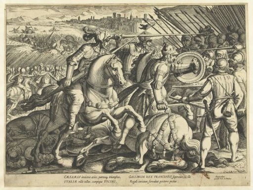 Victory of Emperor Charles V over Francis I of France at Pavia, 1525