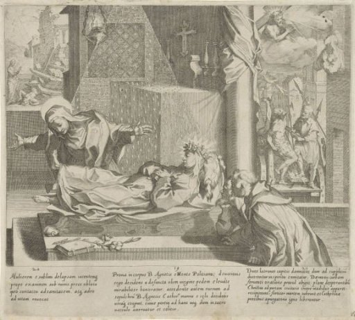 Catherine Saves A Woman / Catherine With Saint Agnes / Catherine Prays For Forgiveness
