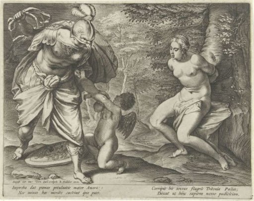 Venus Bound to a Tree and Cupid Punished by Minerva