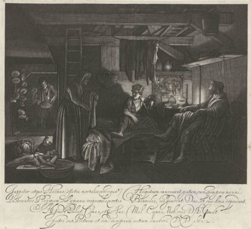 Jupiter and Mercury in the House of Philemon and Baucis