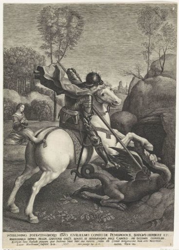 Saint George slaying the dragon