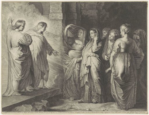 Three Marys at the tomb