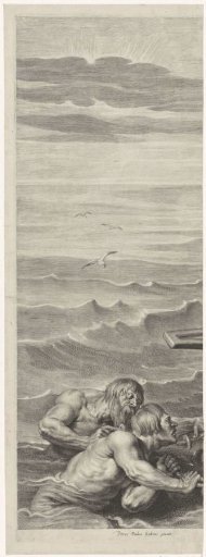 The Miraculous Draught of Fishes (Left Panel)