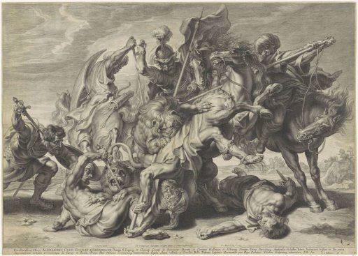 Lion hunt